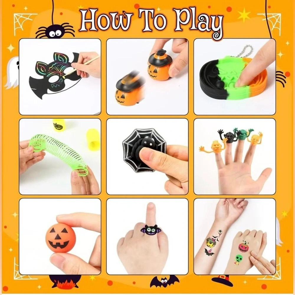 Halloween Party Favors (60 Pieces)